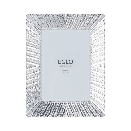 Eglo 423221 - Foto okvir BUGRINO 13x18 cm, srebrne boje