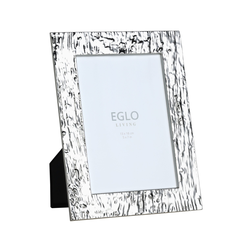Eglo 423222 - Foto okvir BUGRINO 13x18 cm, srebrne boje
