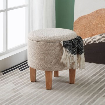 Eglo 424032 - Tabure MASHIKE 40x39 cm u bež boji