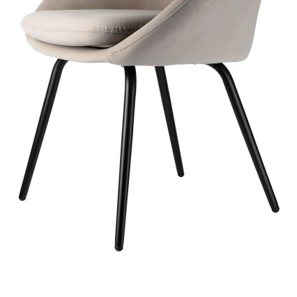 Eglo - Stolica za blagovaonicu 80x56 cm siva