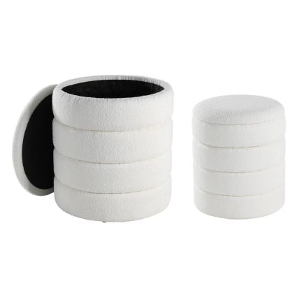 Eglo - SET 2x Tabure pr. 33,5/40 cm bijela