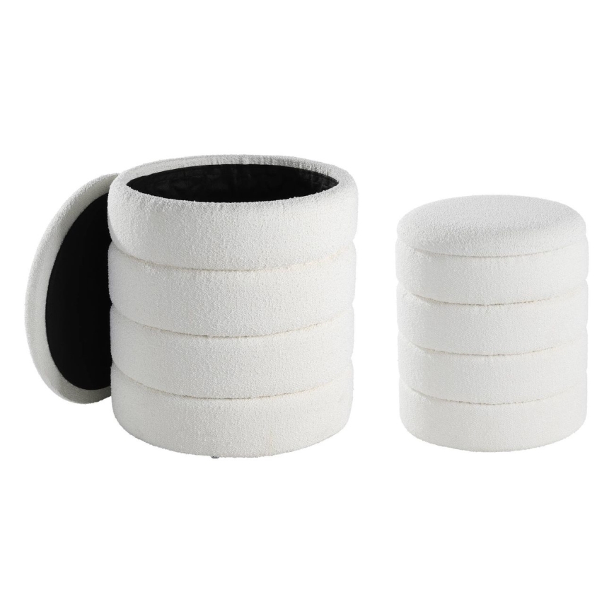Eglo - SET 2x Tabure pr. 33,5/40 cm bijela