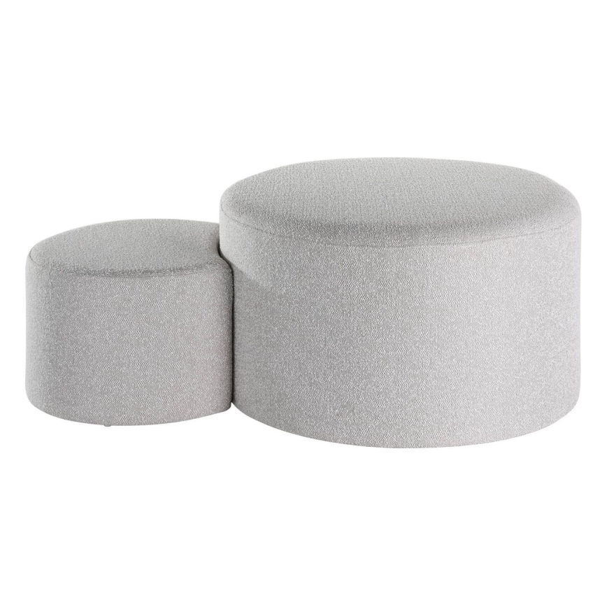 Eglo - SET 2x Tabure pr. 45,5/70 cm siva