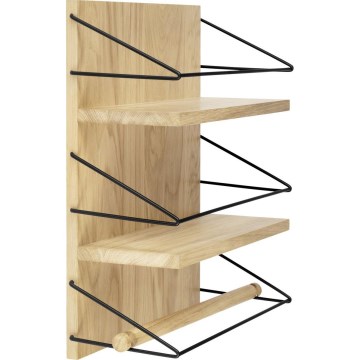 Eglo 424556 - Zidna polica MAINTIMBATO 41x33 cm hrast