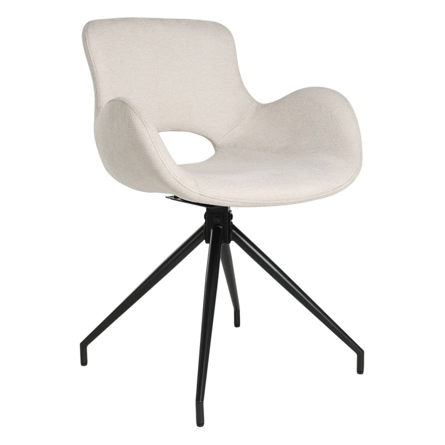 Eglo - Blagovaonska stolica 82x58 cm krem/crna