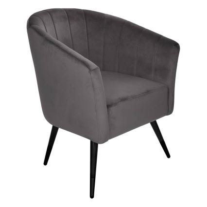 Eglo 424946 - Fotelja AMPAHA 78x70 cm siva