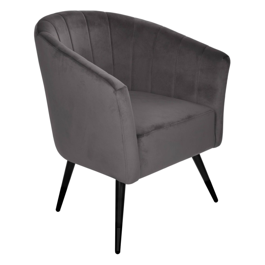 Eglo 424946 - Fotelja AMPAHA 78x70 cm siva