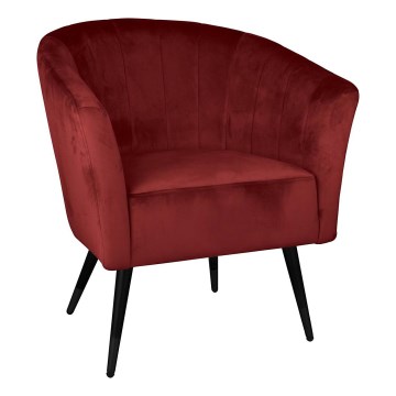 Eglo 424948 - Fotelja AMPAHA 78x70 cm crvena
