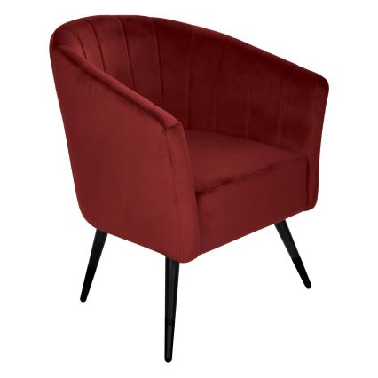 Eglo 424948 - Fotelja AMPAHA 78x70 cm crvena
