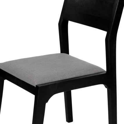 Eglo - Blagovaonska stolica 84x55 cm crna/siva