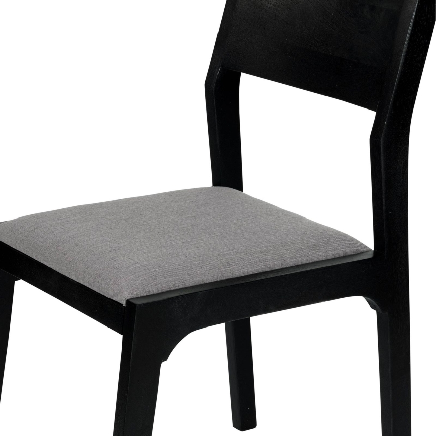 Eglo - Blagovaonska stolica 84x55 cm crna/siva
