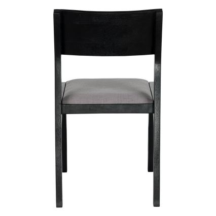 Eglo - Blagovaonska stolica 84x55 cm crna/siva