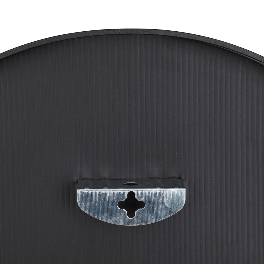 Eglo - Zidno ogledalo promjera 40 cm crne boje