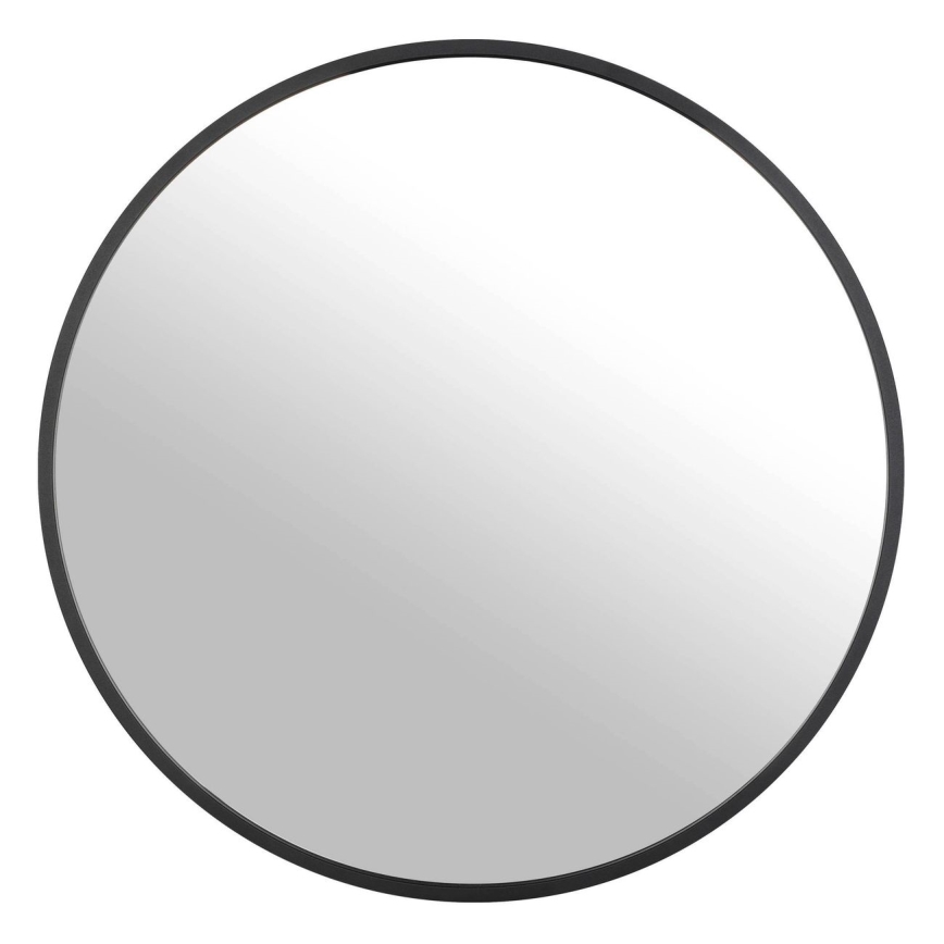 Eglo - Zidno ogledalo promjera 40 cm crne boje