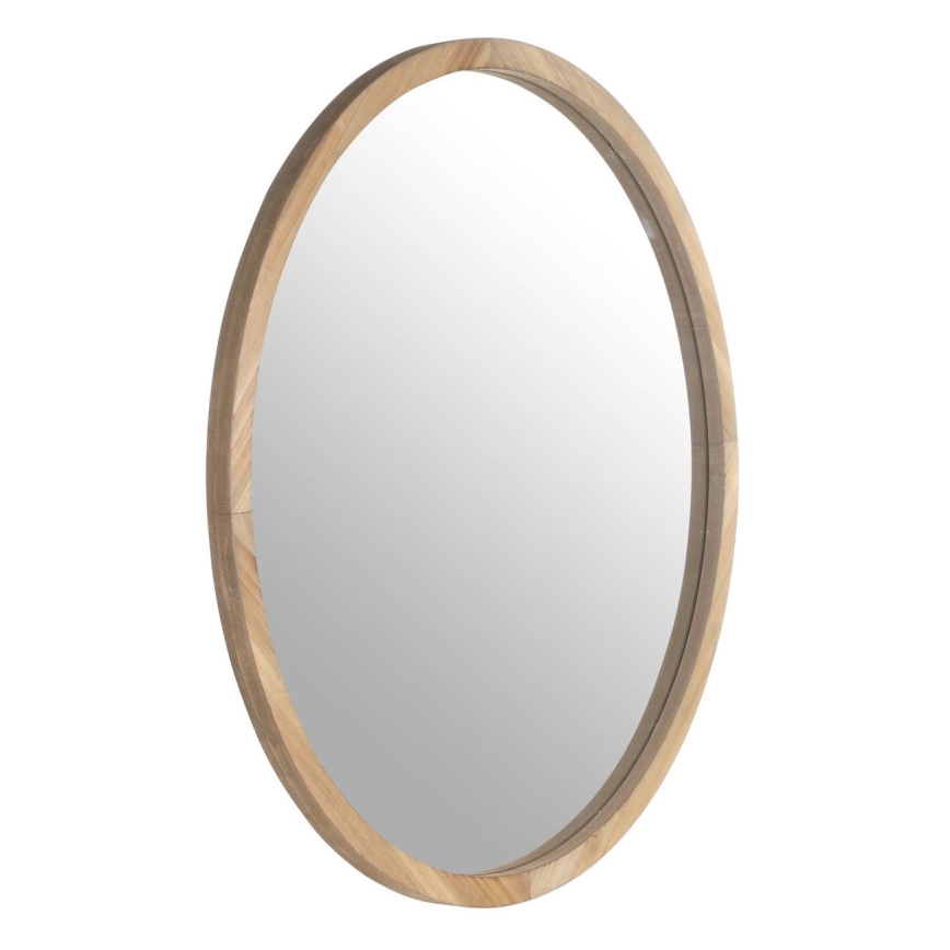 Eglo - Zidno ogledalo pr. 70 cm smeđa