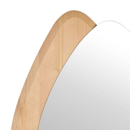 Eglo 425049 - Zidno ogledalo LIOMA 68x48 cm jela/bež