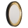 Eglo 425062 - Zidno ogledalo BONTANG promjera 90 cm, crno/zlatno