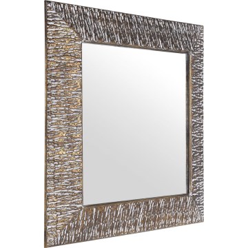 Eglo 425075 - Zidno ogledalo TOAMASINA 70x70 cm brončano