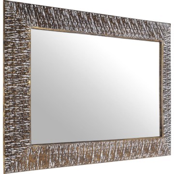 Eglo 425076 - Zidno ogledalo TOAMASINA 100x70,5 cm brončane boje