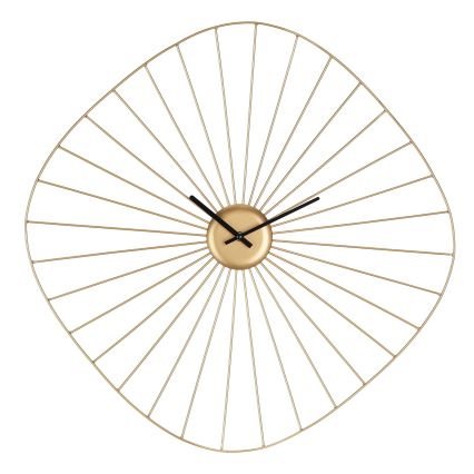 Eglo 425517 - Zidni sat MATSUMOTO 1xAA 60x60 cm zlatni