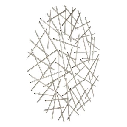 Eglo - Zidna dekoracija promjera 81 cm mat krom