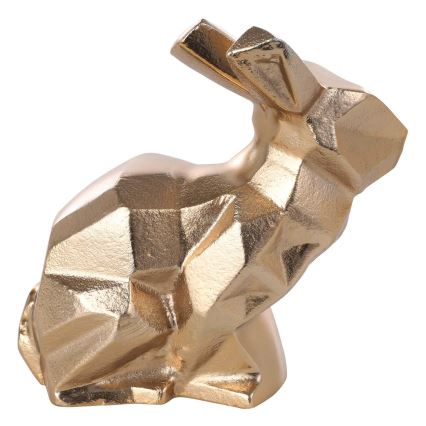 Eglo - Metalna dekoracija 17,5x16 cm kunić/zlatna