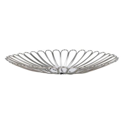 Eglo - Dekorativni poslužavnik pr. 40,5 cm sjajni krom