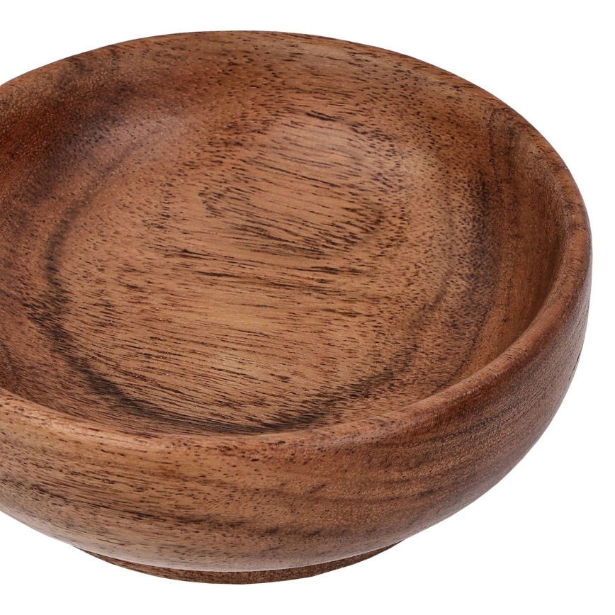 Eglo - Drvena zdjela pr. 10 cm smeđa