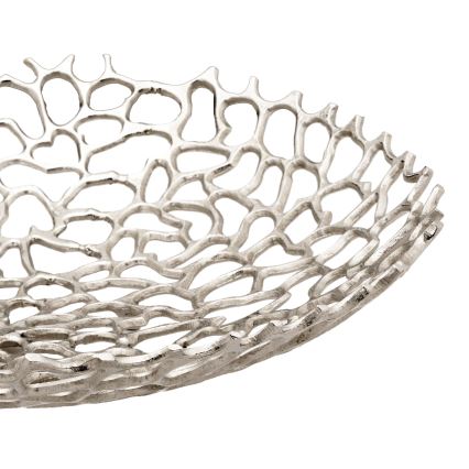 Eglo 427488 - Dekorativna zdjela KIMITSU Ø 45 cm srebrna