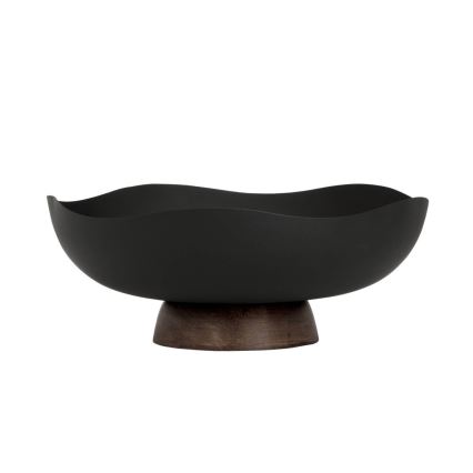 Eglo - Dekorativni poslužavnik pr. 25 cm crna