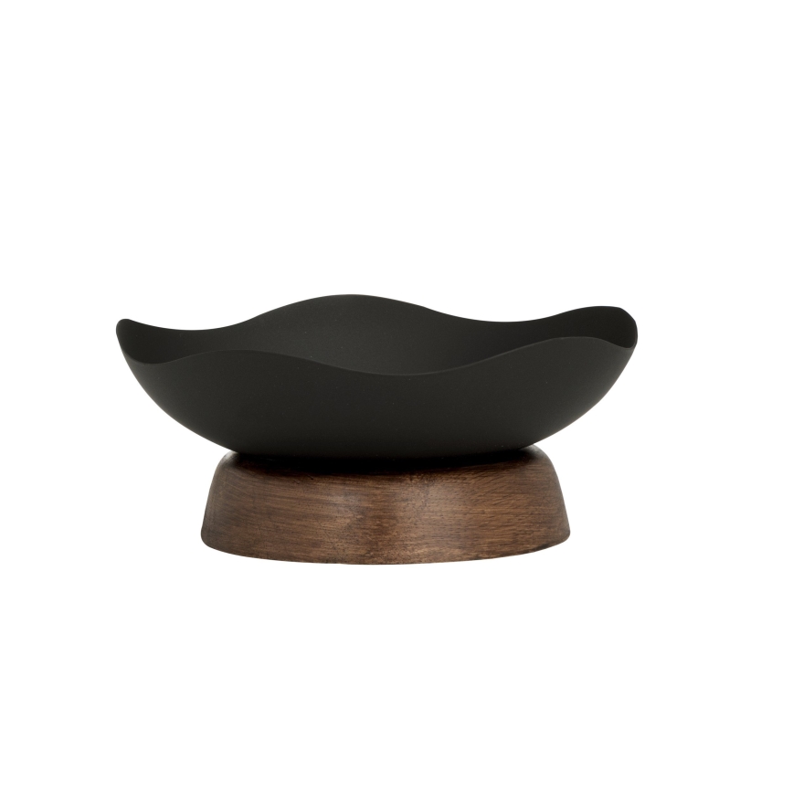 Eglo - Dekorativni poslužavnik pr. 14,5 cm crna
