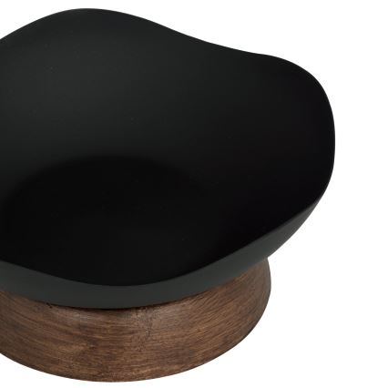 Eglo - Dekorativni poslužavnik pr. 14,5 cm crna
