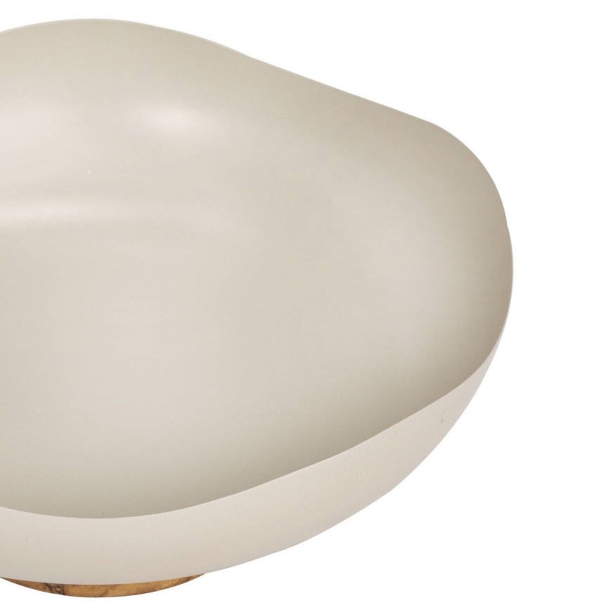 Eglo - Dekorativni poslužavnik pr. 25 cm bež