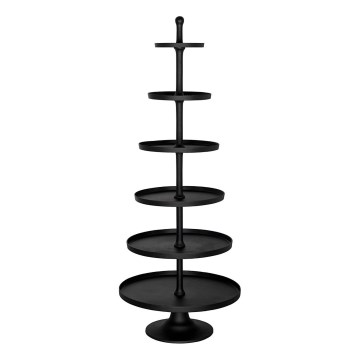 Eglo 427651 - Stalak za posluživanje BABIRIK 206x79 cm crni
