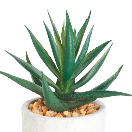 Eglo - Umjetna biljka u tegli za cvijeće 15,5x10 cm sukulent