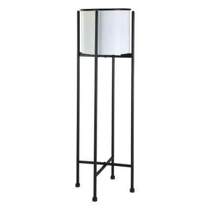 Eglo - Metalni cvjetnjak 85,7x24,7 cm bijela/crna