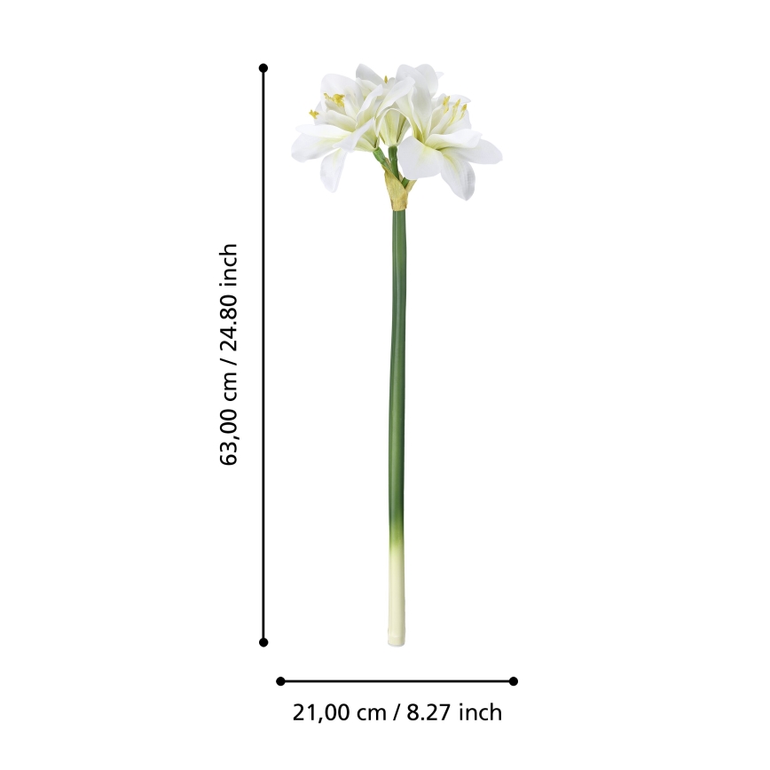 Eglo - Umjetni cvijet 63 cm bijela