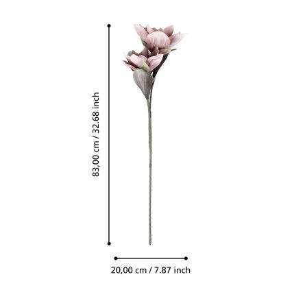 Eglo - Umjetni cvijet 83 cm ružičasta