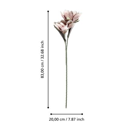 Eglo - Umjetni cvijet 83 cm ružičasta