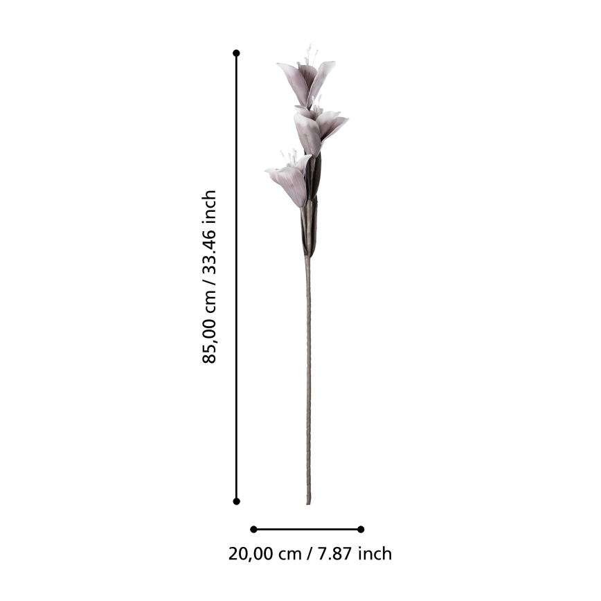 Eglo - Umjetni cvijet 85 cm ljubičasta