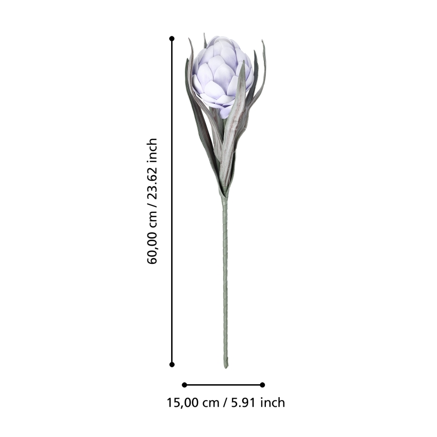 Eglo - Umjetni cvijet 60 cm ljubičasta