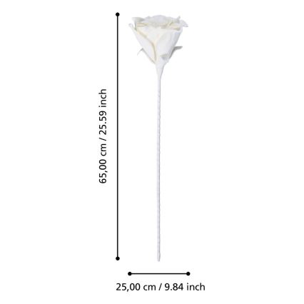 Eglo - Umjetni cvijet 65 cm bijela