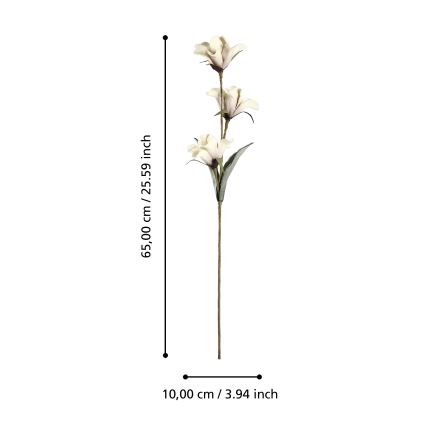 Eglo - Umjetni cvijet 65 cm bež