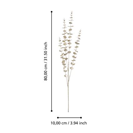 Eglo - Umjetni cvijet 80 cm zlatna