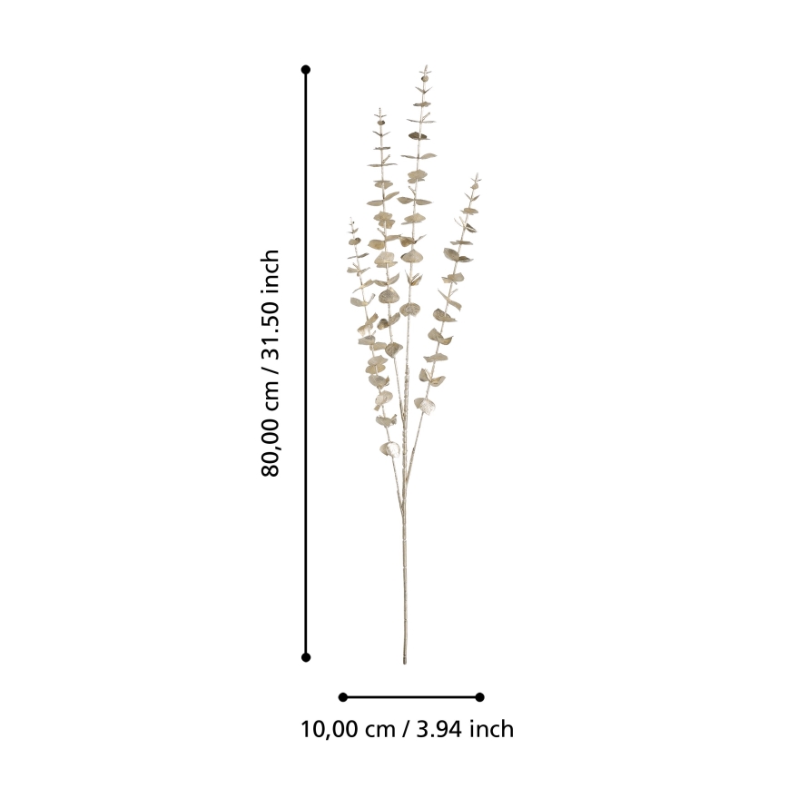 Eglo - Umjetni cvijet 80 cm zlatna