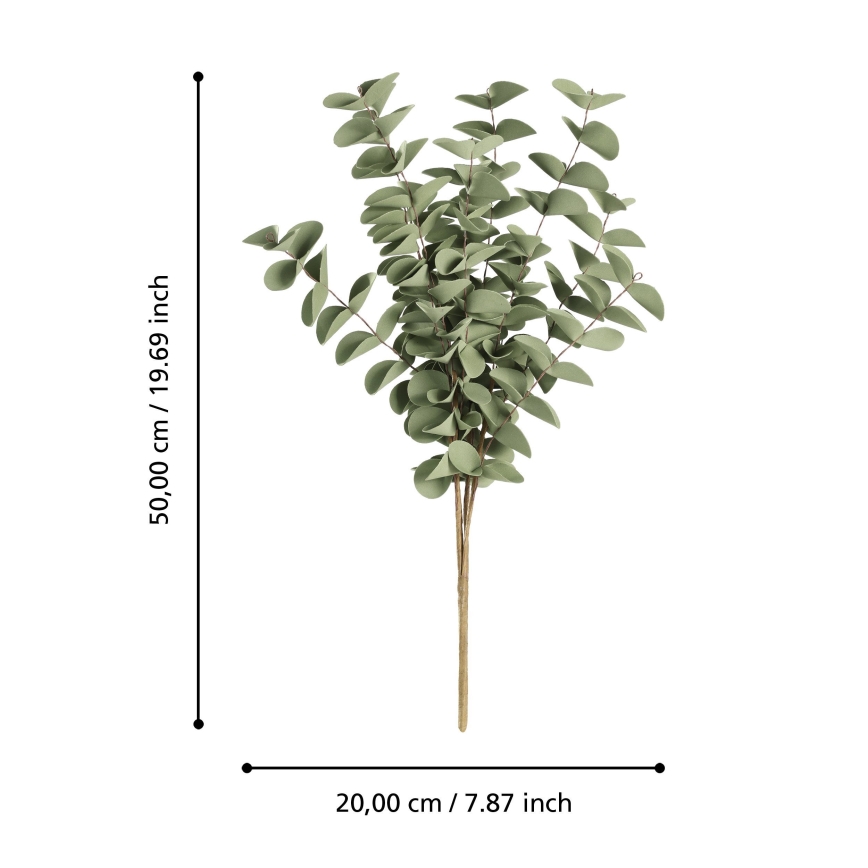 Eglo - Umjetni cvijet 50 cm zelena