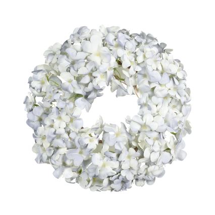 Eglo - Vijenac od umjetnog cvijeća pr. 35 cm plava