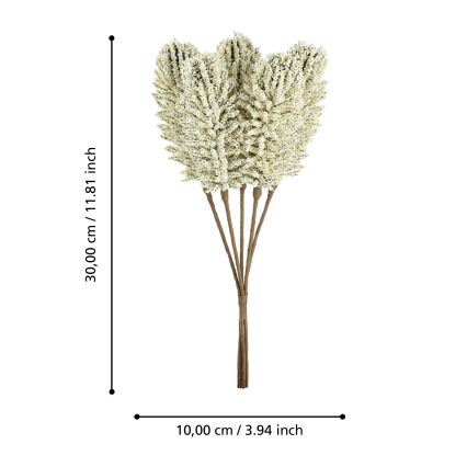 Eglo - Umjetni cvijet 30 cm žuta