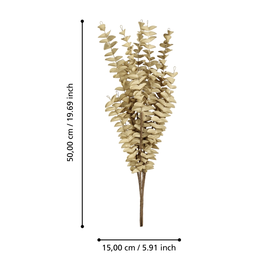 Eglo - Umjetni cvijet 50 cm bež
