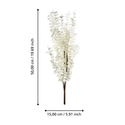 Eglo - Umjetni cvijet 50 cm bijela